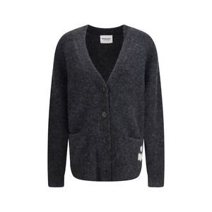 Marant Etoile Gray Alpaca Vicugna Pacos Women's Cardigan